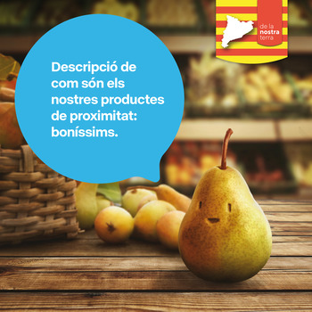 Descripció de com són els nostres productes de proximitat: boníssims. 