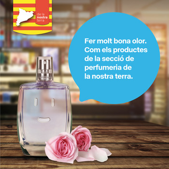 Fer molt bona olor. Com els productes de la secció de perfumeria de la nostra terra. 